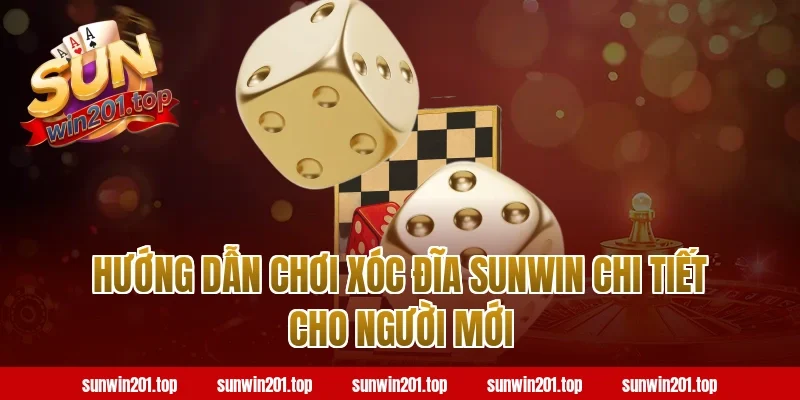 Hướng dẫn chơi xóc đĩa Sunwin chi tiết cho người mới