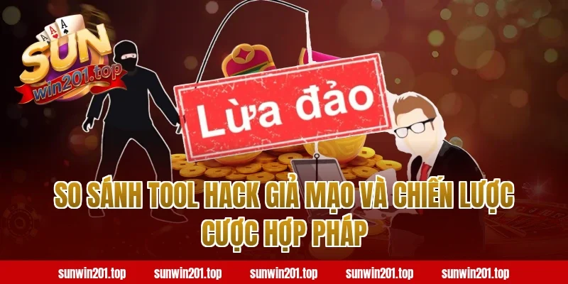 So Sánh Tool Hack Giả Mạo Và Chiến Lược Cược Hợp Pháp